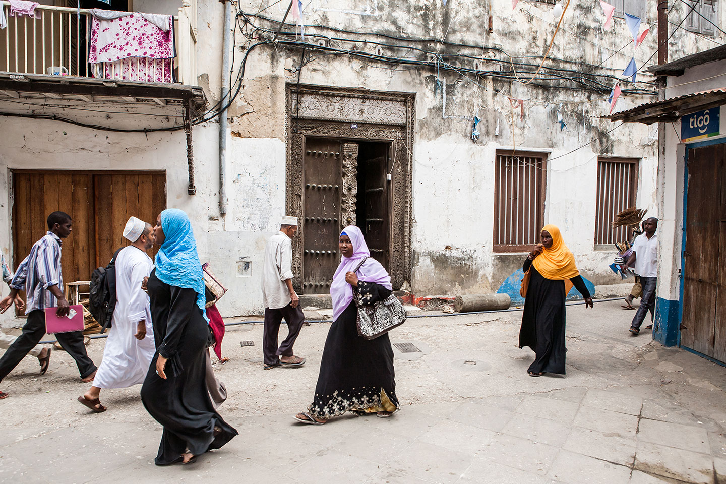 Stone Town, Zanzibar Streetlife in Stone Town, Zanzibar
