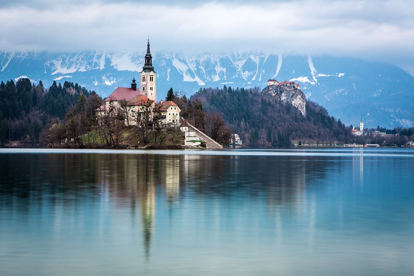 Lake Bled, Slovenia View over Lake Bled, Slovenia