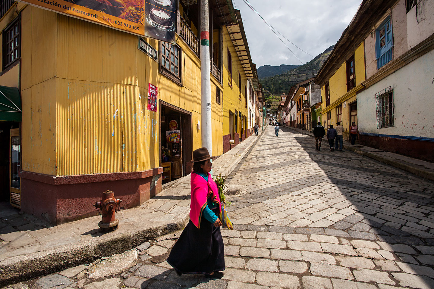 Streets of Riobamba, Ecuador