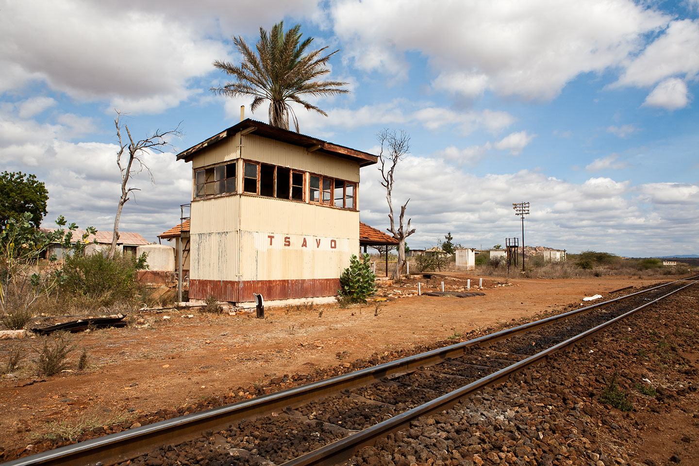 Tsavo, Kenya Railway station of Tsavo, Kenya