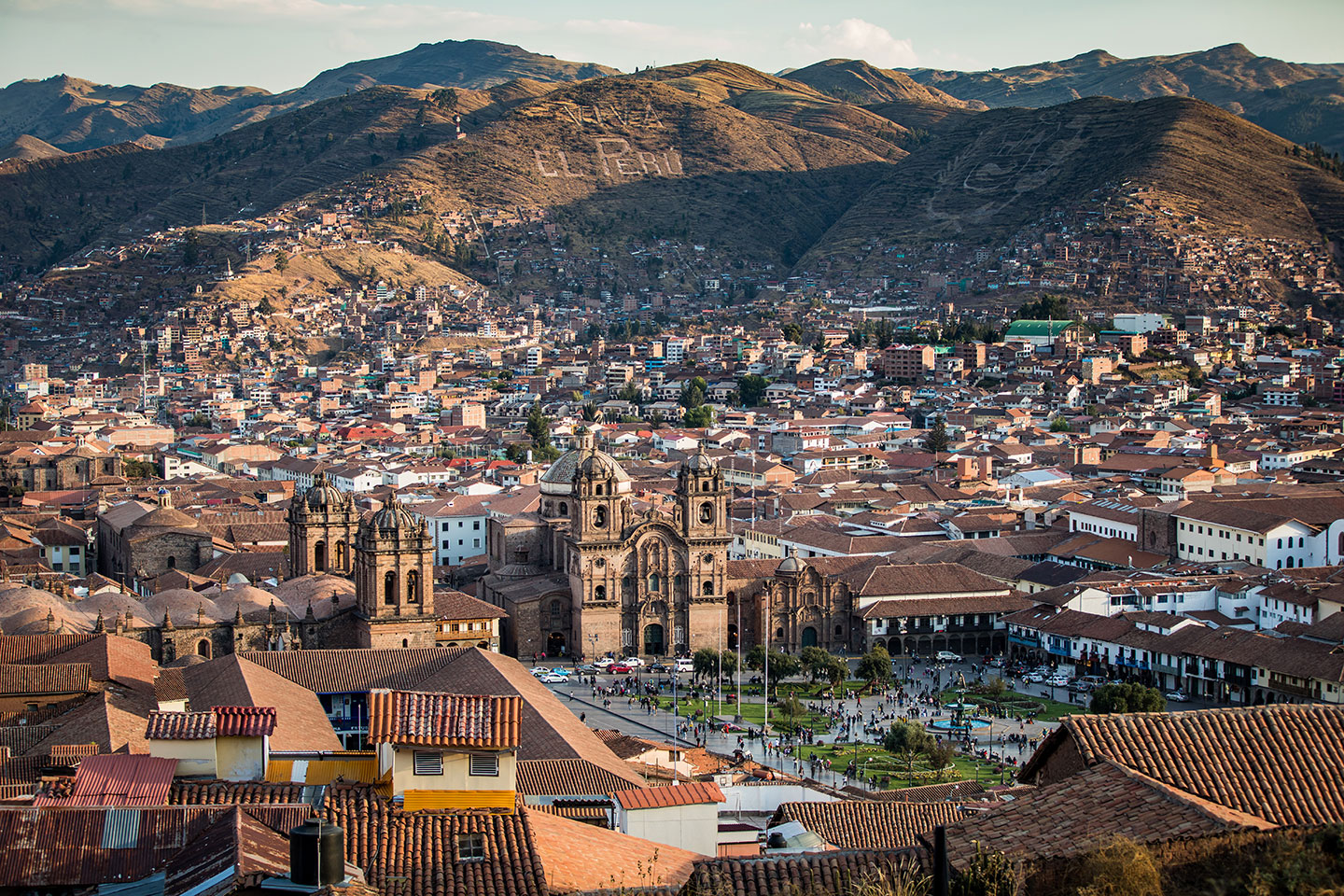 Cusco, Peru View over Cusco, Peru