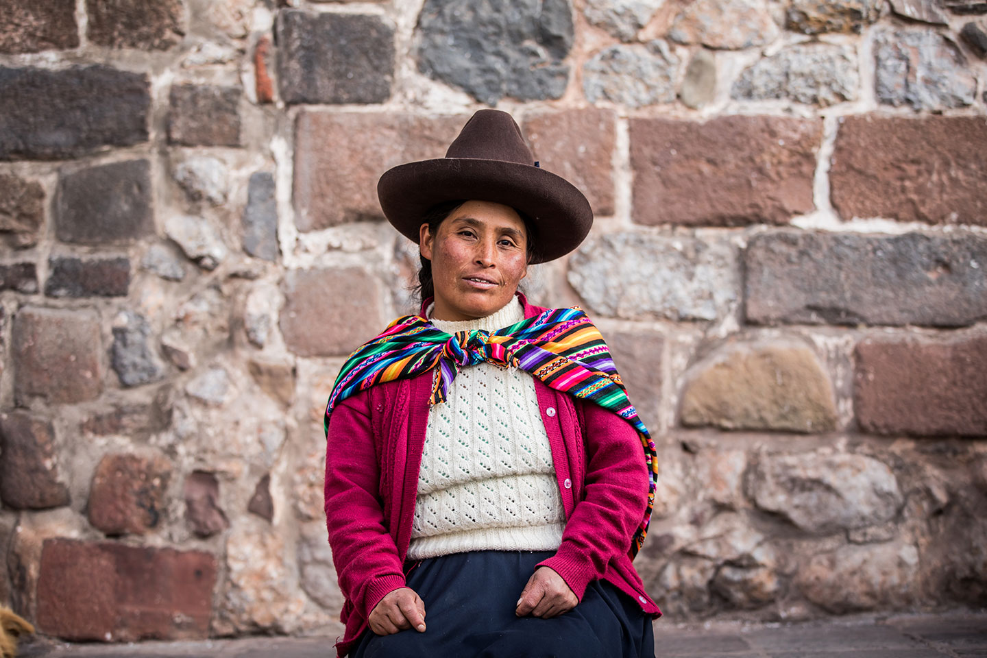 Cusco, Peru Andean women on the streets of Cusco, Peru