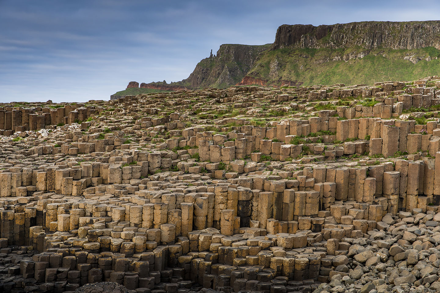 Basalt columns of Giant's Causeway, Northern Ireland