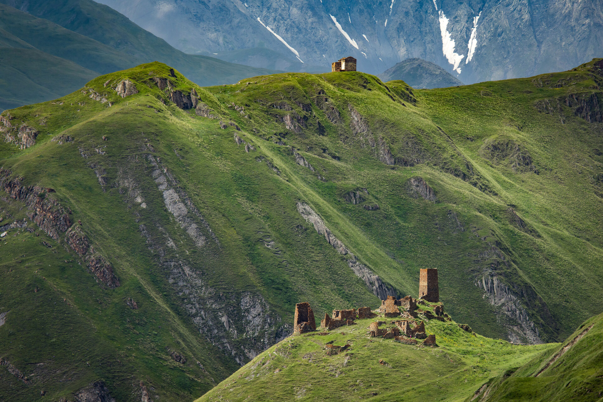 Zakagori fortress in the Truso Valley of Georgia
