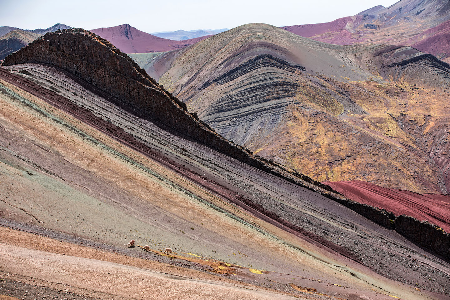 Palcoyo Rainbow Mountains, Peru Palcoyo Rainbow Mountains, Peru