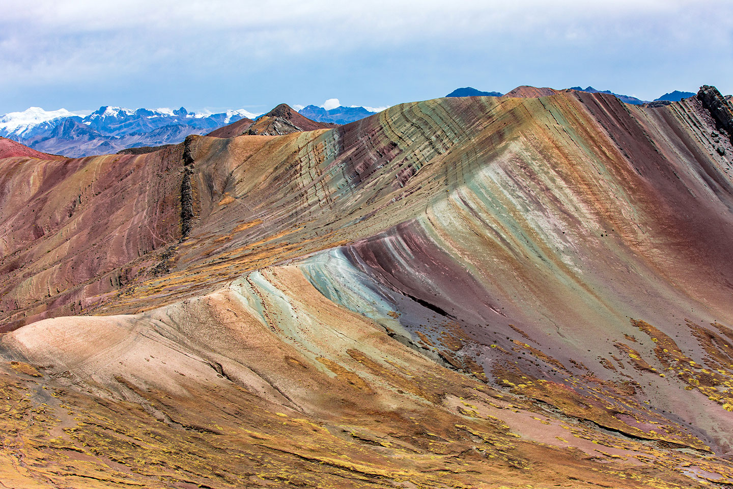 Palcoyo Rainbow Mountains, Peru The colorful mountains at Palcoyo Rainbow Mountains, Peru