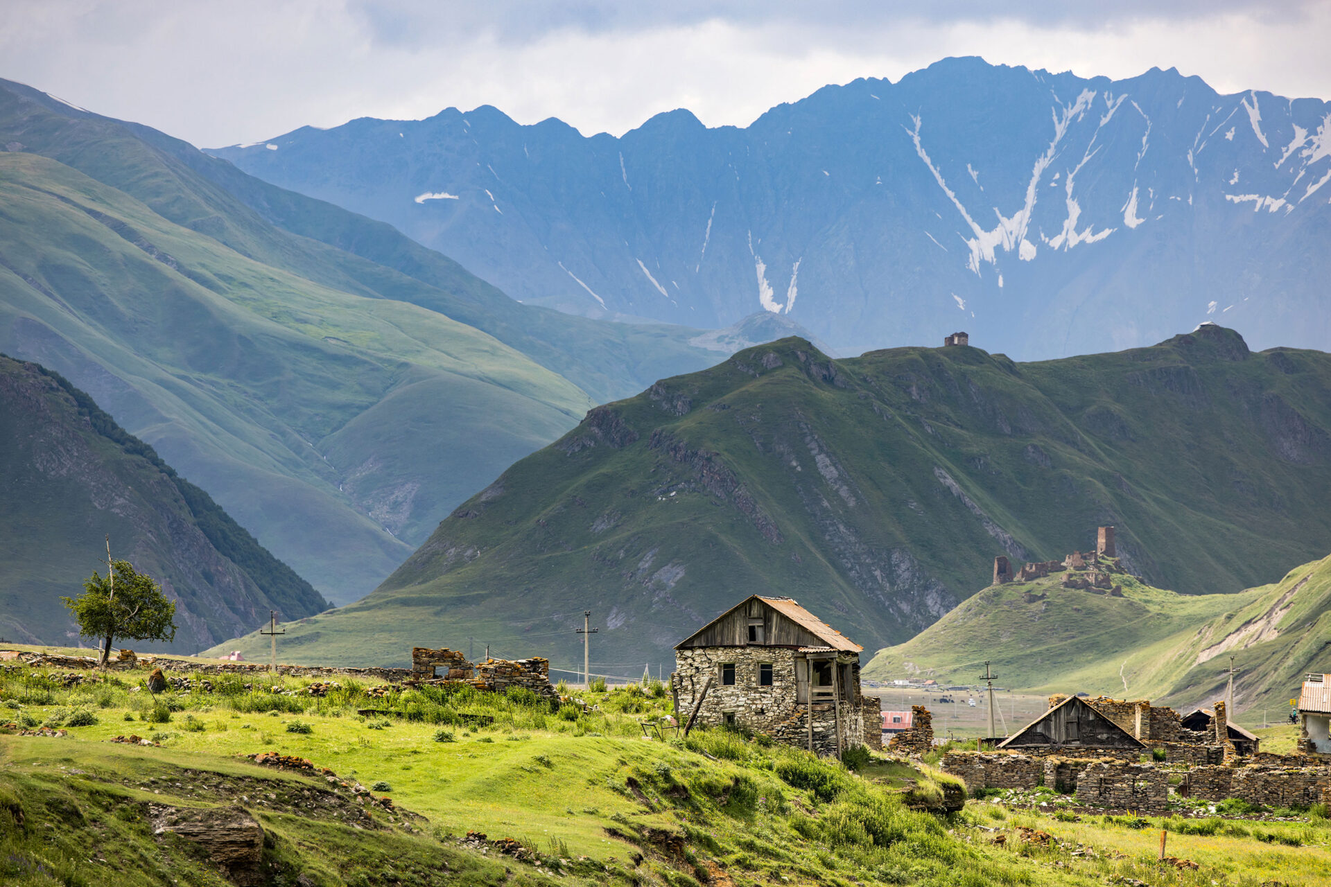 Abano village in the Truso Valley