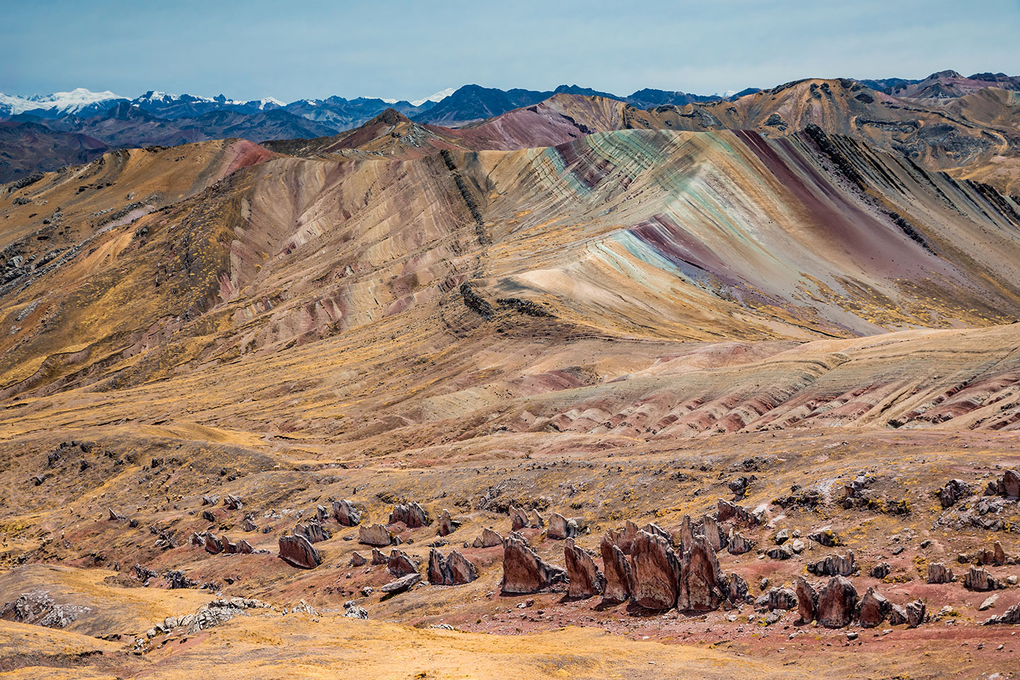 Palcoyo Rainbow Mountains, Peru The beautiful Palcoyo Rainbow Mountains, Peru
