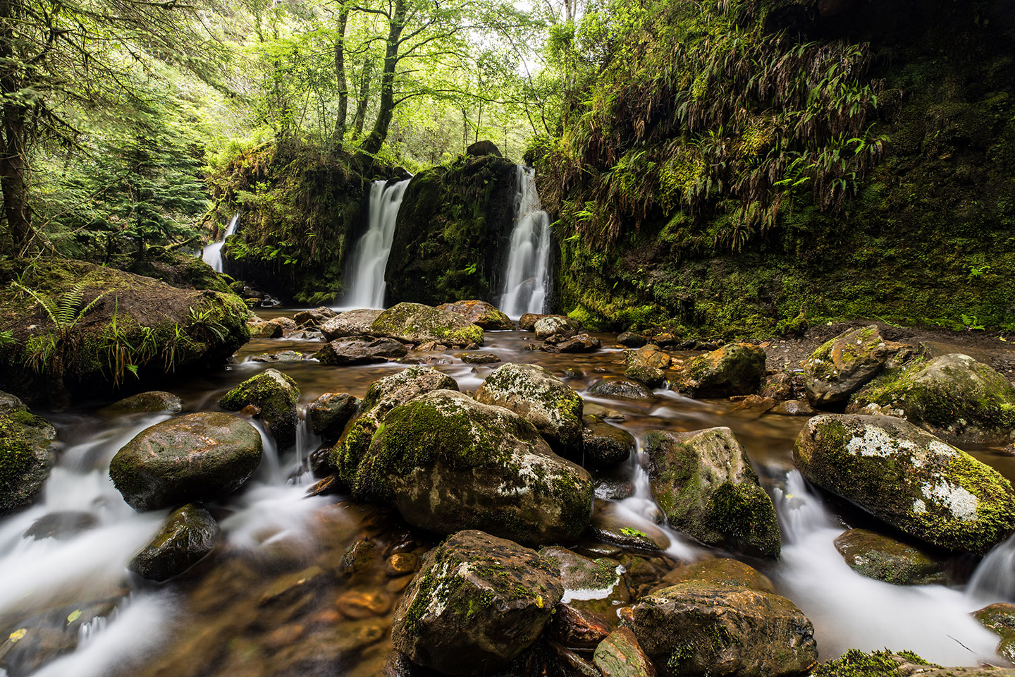 Coolalingo waterfalls, Ireland