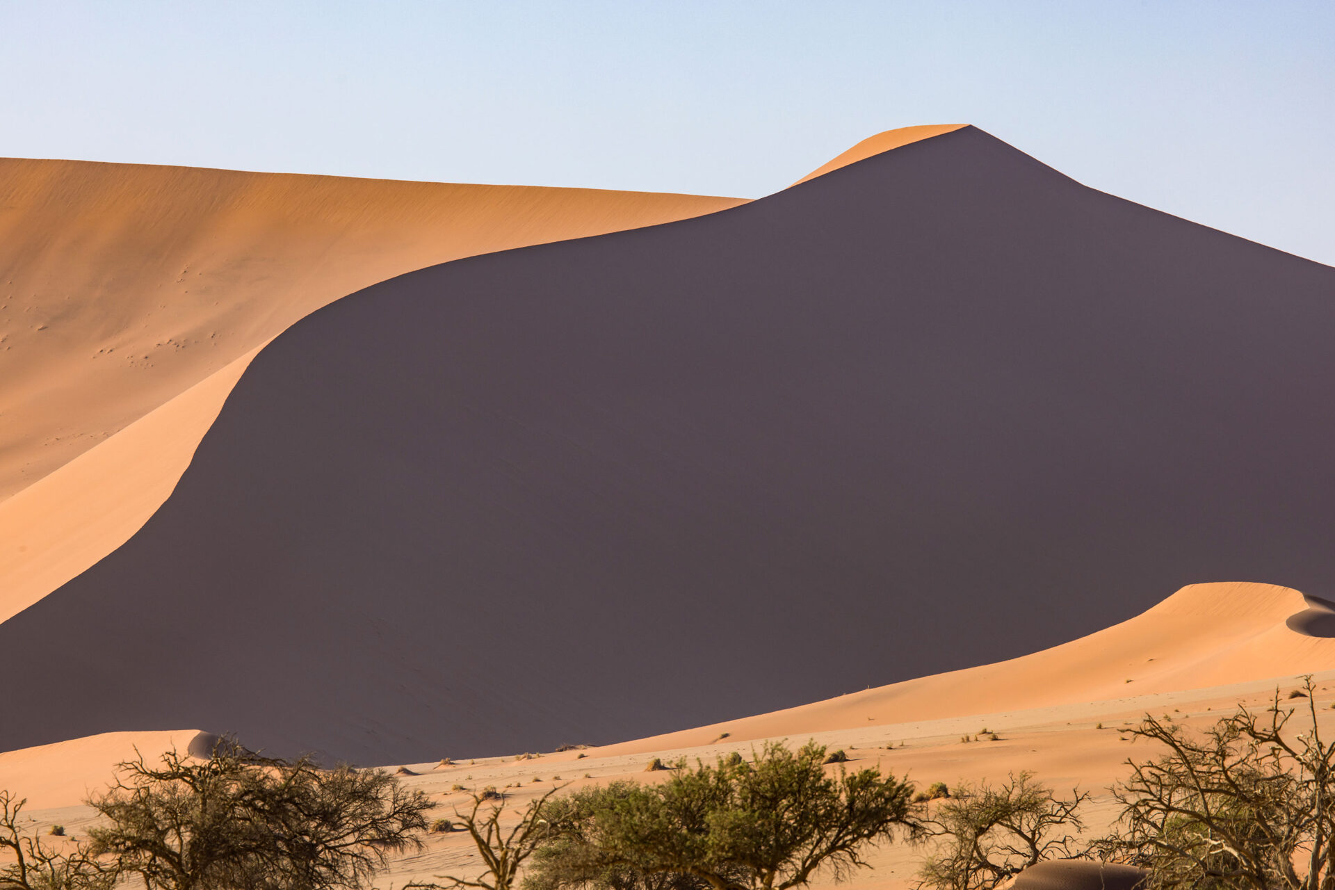 Big Mamma sand dune in Sossusvlei, Namibia