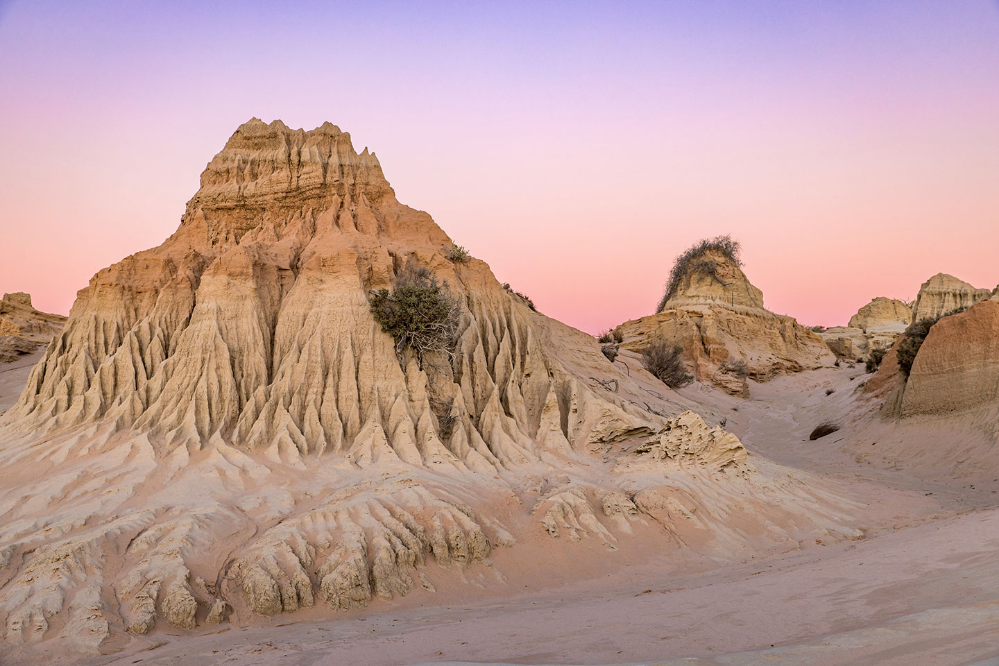 Dusk photography at the Walls of China