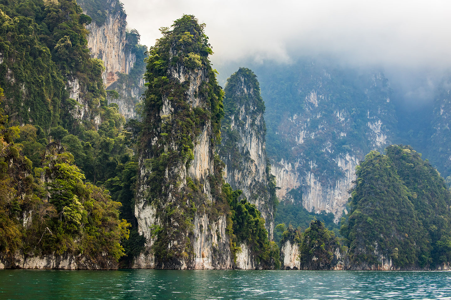 Khao Sok Rock formations at Khao Sok National Park