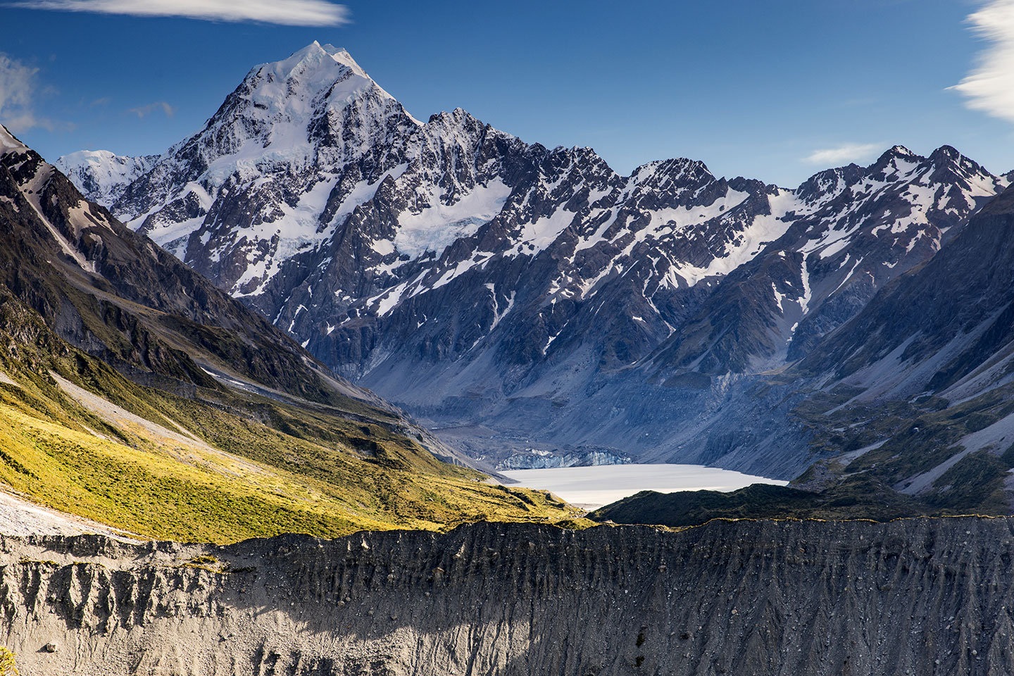 Sealy Tarns Sealy Tarns hike in Mount Cook National Park