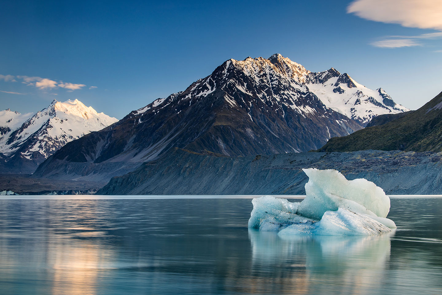 Tasman Lake Iceberg on Tasman Lake