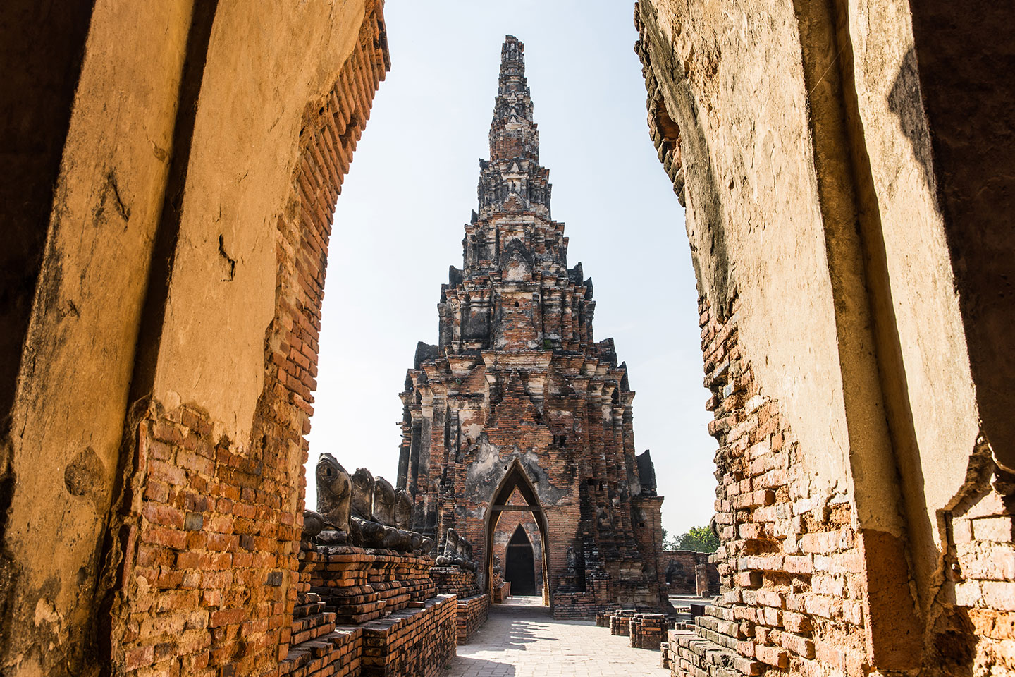 Wat Chai Watthanaram Temple of Wat Chai Watthanaram in Ayutthaya, Thailand
